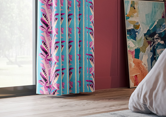 Miami, Pink - Made To Measure Curtains - Image 5